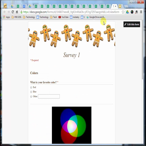 Google Forms - Insert Options Advanced