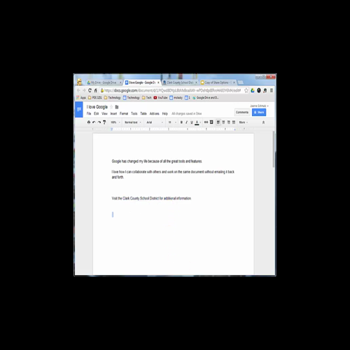 Google Drive - Hyperlinks