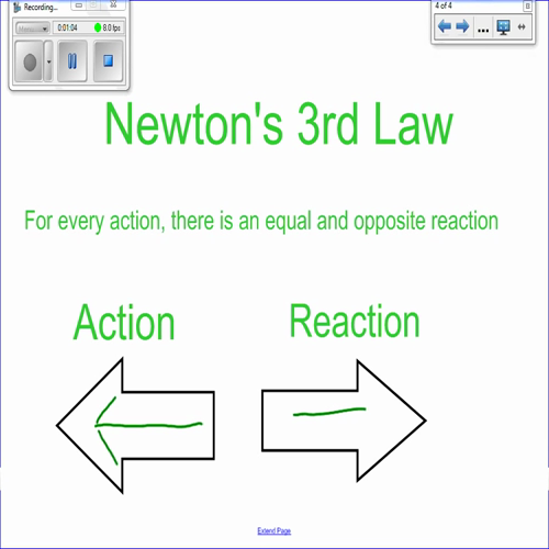 newton's 3rd law