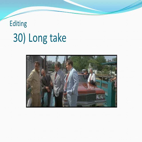 Film vocabulary study 