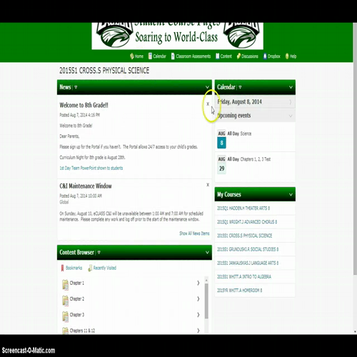 Parent Access to Teacher Websites