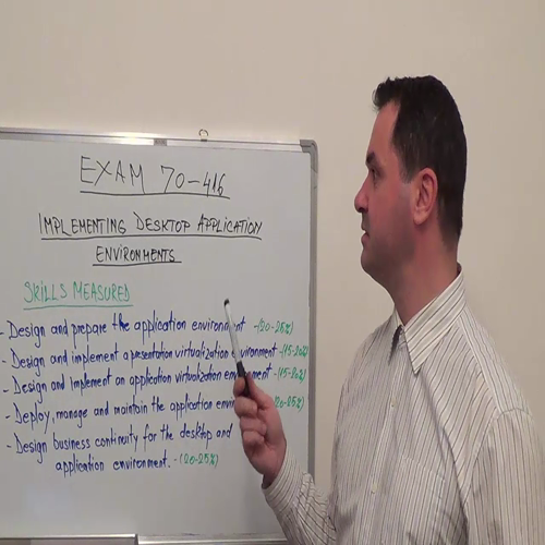 70-416 – Practice Exam Test Questions Microsoft