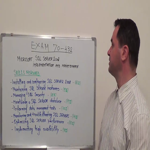 70-432 – Practice Exam Test Questions Microsoft