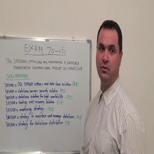 70-450 – Practice Exam Test Questions Microsoft