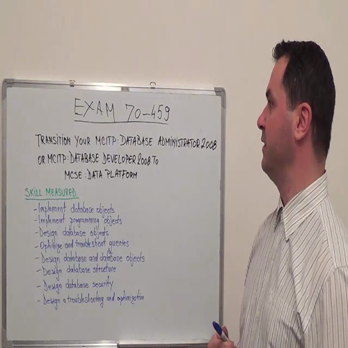 70-459 – Practice Exam Test Questions Microsoft