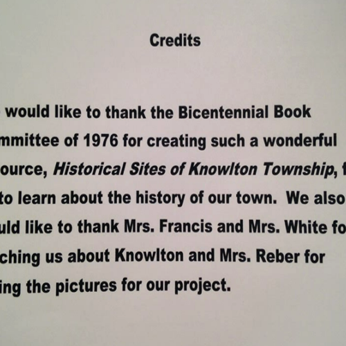 a knowlton history story