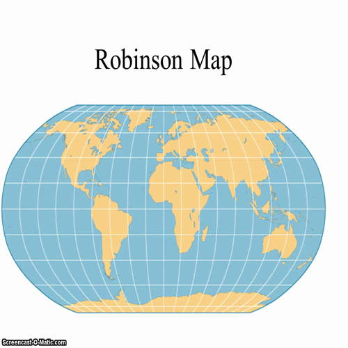 robinson map