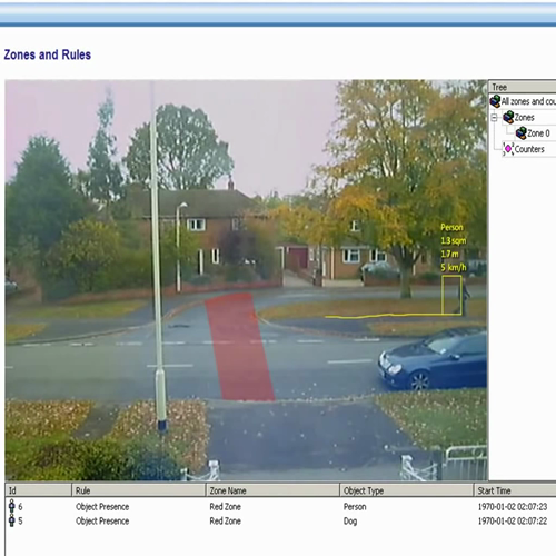 video content analytics object classification demo