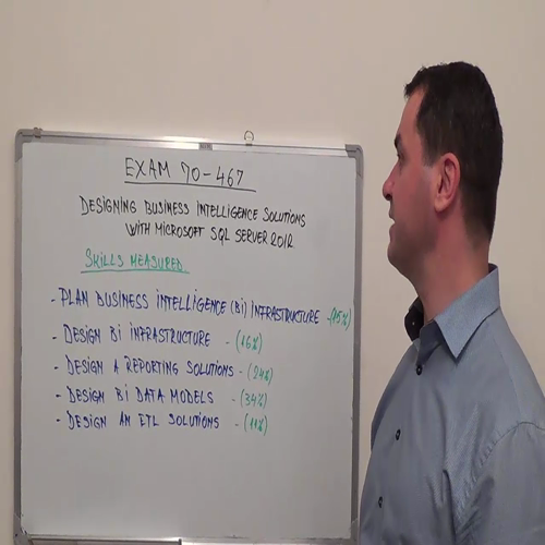 70-467 – Practice Exam Test Questions Microsoft