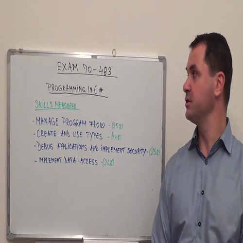 70-483 – Practice Exam Test Questions Microsoft