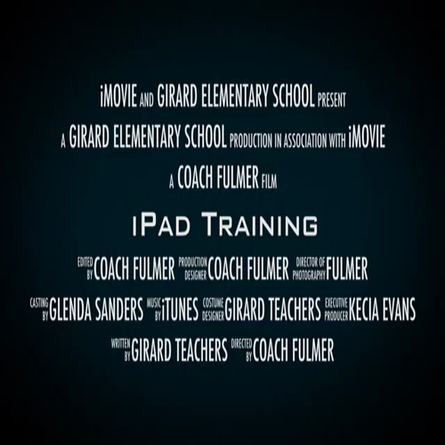 ipad training