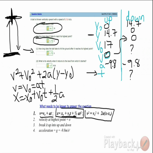 1-5 webassign q1 ball thrown up