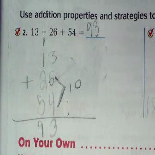 Unit 1 Math Video 3 