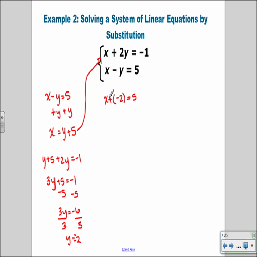 soe by substitution