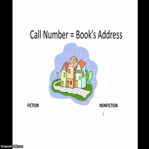 using destiny and call numbers