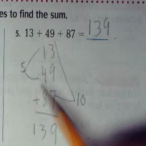 Unit 1 Mental Math Addition Strategies 