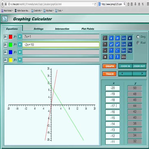 hrw calculator tutorial