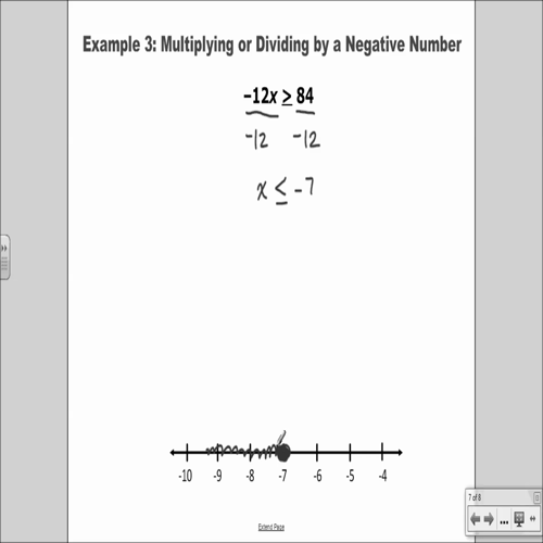 solving inequalities