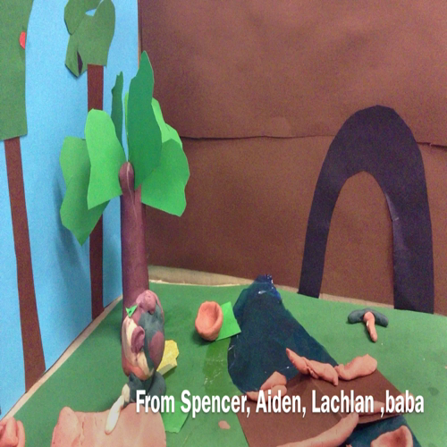 the gold nugget spencer, aiden, lachlan and baba