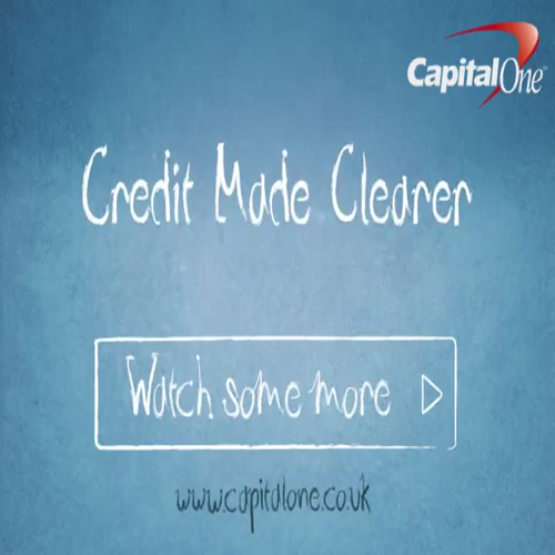 understanding interest & apr (credit made clearer -- capital one)