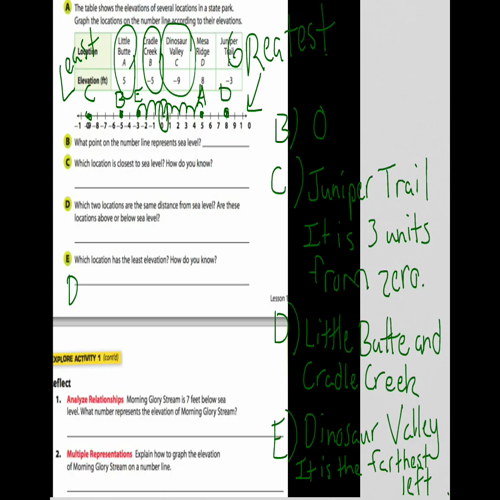 LW #10 - integers and their opposites #1