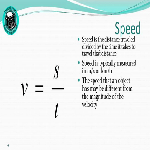 Lesson HP2-3: Speed