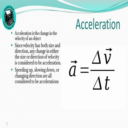 Lesson HP2-6: Acceleration