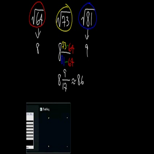 01estimating square roots