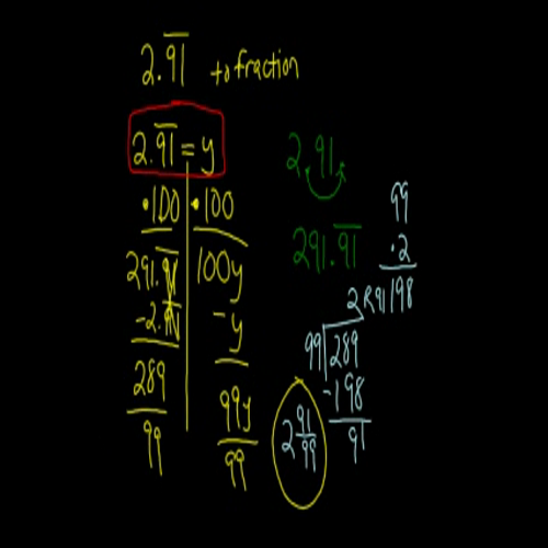 020repeating decimal to fraction