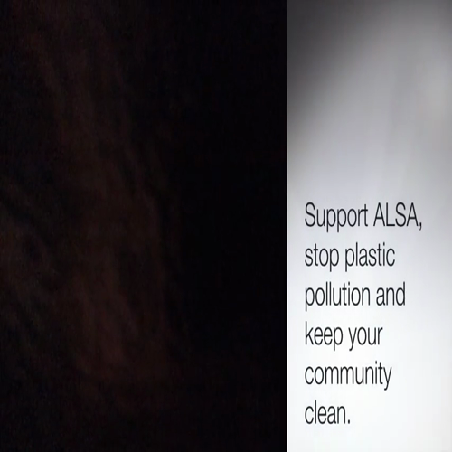 The ALS trash bucket challenge (no ice used):  Help the environment, help ALSA