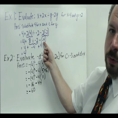 simplifying algebraic expressions