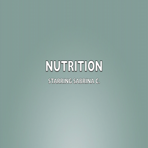 The Importance of Nutrition