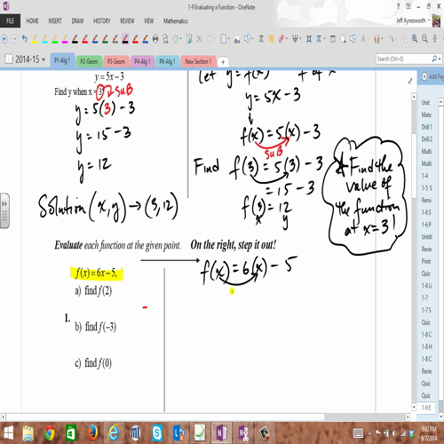 1-9 function notation & evaluating functions-video