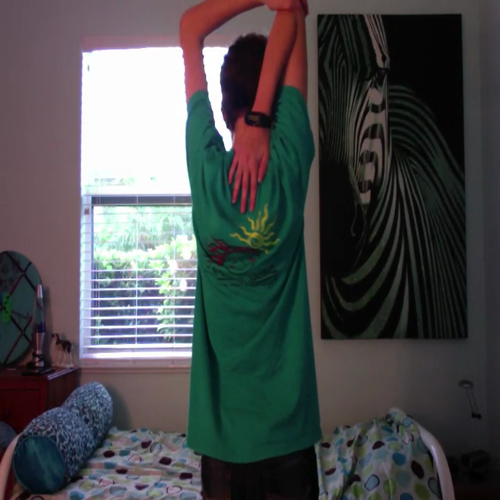 Modified Hurdler's Stretch