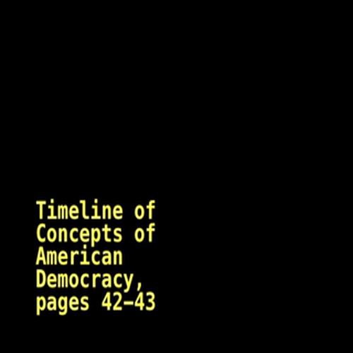 Roots of American Democracy Timeline, Chap. 3, sc. 2