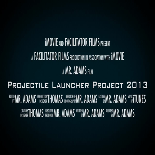 Projectile Launcher Project 2013 - Lab # 1