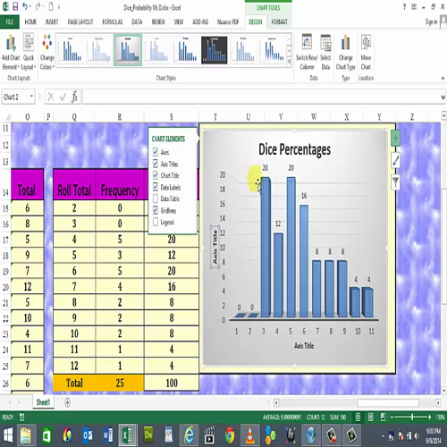 dice probability part 2