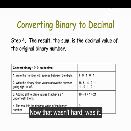 binarytodecimal