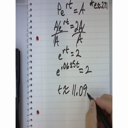 AP Calculus 1.3 - Exponential Functions  HW # 27