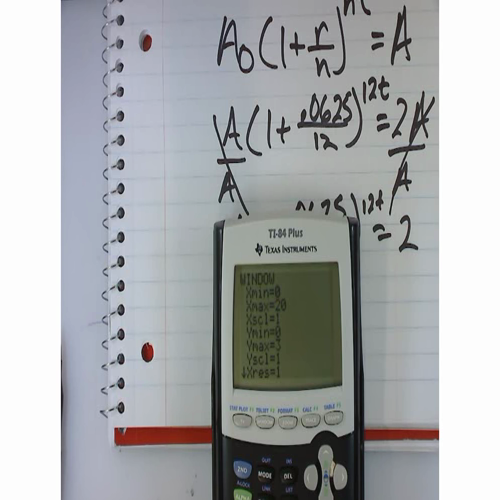 AP Calculus 1.3 - Exponential Functions  HW # 26