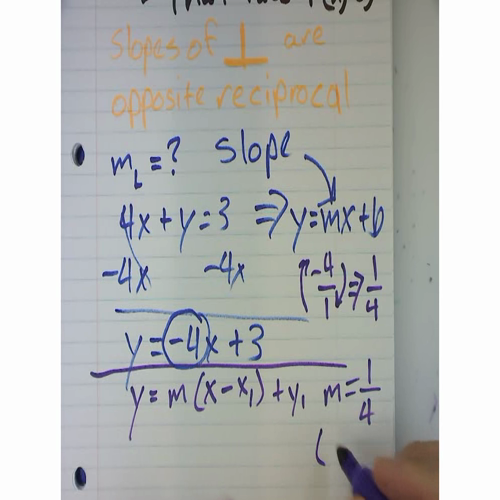 Pre-Calculus P.4 - Lines in the Plane - Example 6