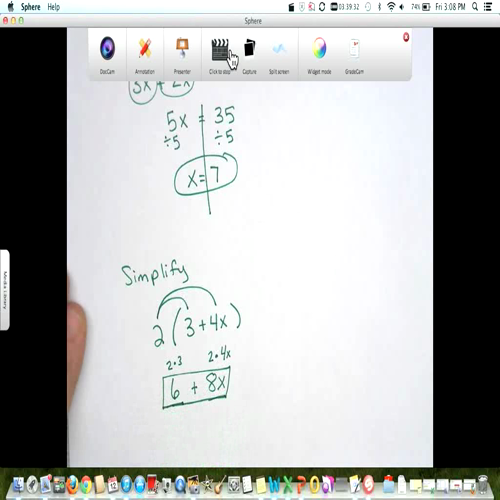 lesson 1.6 like terms and distributive property