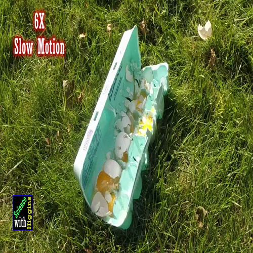Slow Motion! Destroying Eggs with Kinetic Energy - SwH #018
