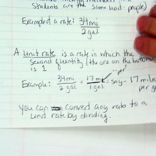 1.8 rates, ratios, and proportions