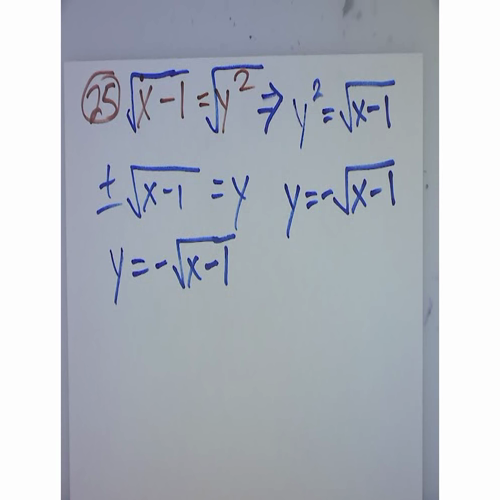 AP Calculus 1.4 - Parametric Equations  HW # 25