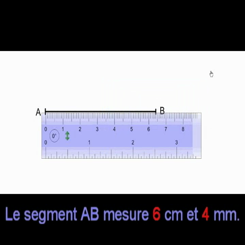 mesurer un segment
