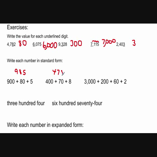 place value