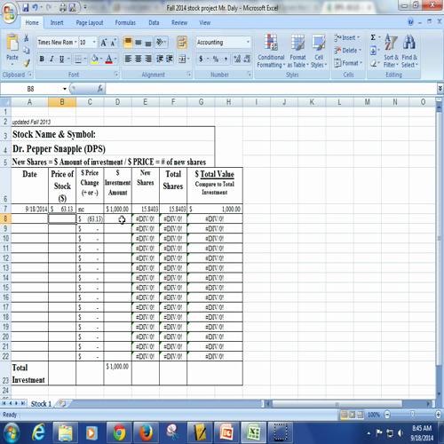 stock project intro - fall 2014