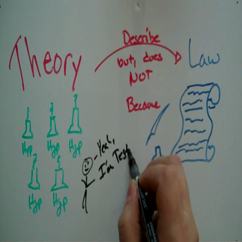 Hypothesis vs Theory vs Law - PS: Physics at West - Science Skills 1B