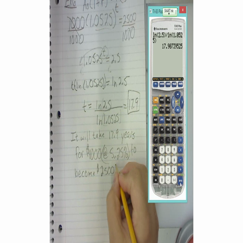 AP Calculus 1.5 - Functions and Logarithms - Example 6